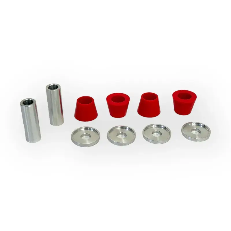 KIT SILENT BLOCK POUR COLONNE DE DIRECTION LAEGER&rsquo;S (Caoutchoucs + Entretoises + rondelles) Meilleure Vente