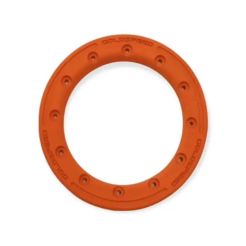 Offre Exclusive GoldSpeed:PLATEAU DE BEAD LOCK 8&prime; ORANGE PC POLY CABONATE ORANGE + BOLTS B10A B11A