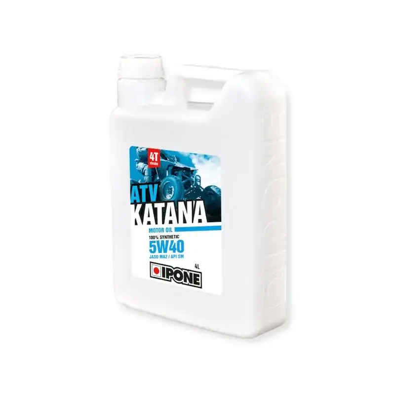 Dernier Modèle HUILE MOTEUR IPONE 4T 5W40 KATANA ATV 4L M1A
