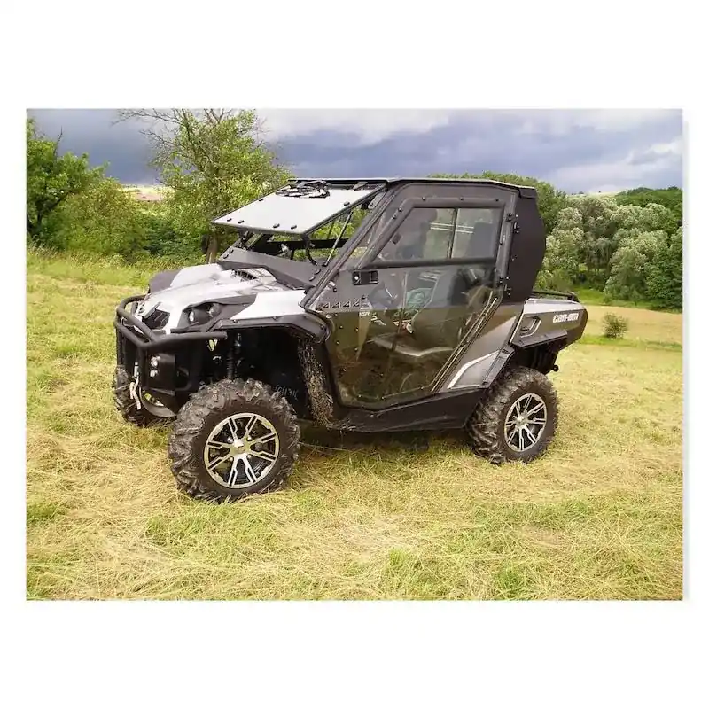 PARE BRISE AVEC SYSTEME DE LAVAGE CAN-AM COMMANDER LTD / XT 12-13 Promotion