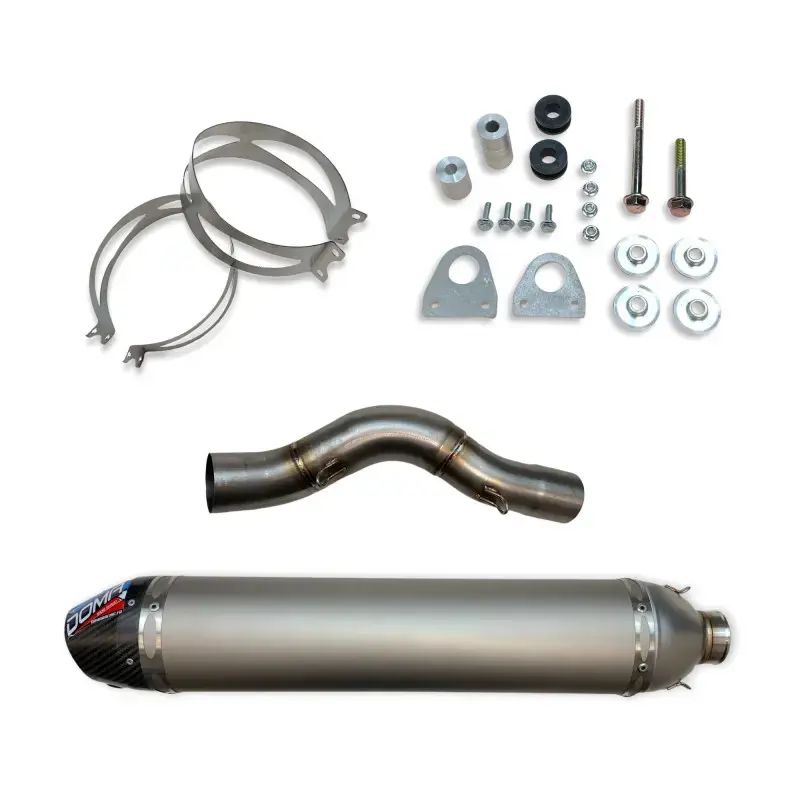 Authentique Silencieux 4 temps pour YAMAHA YFZ 450 (04-08) Aluminium / Carbone