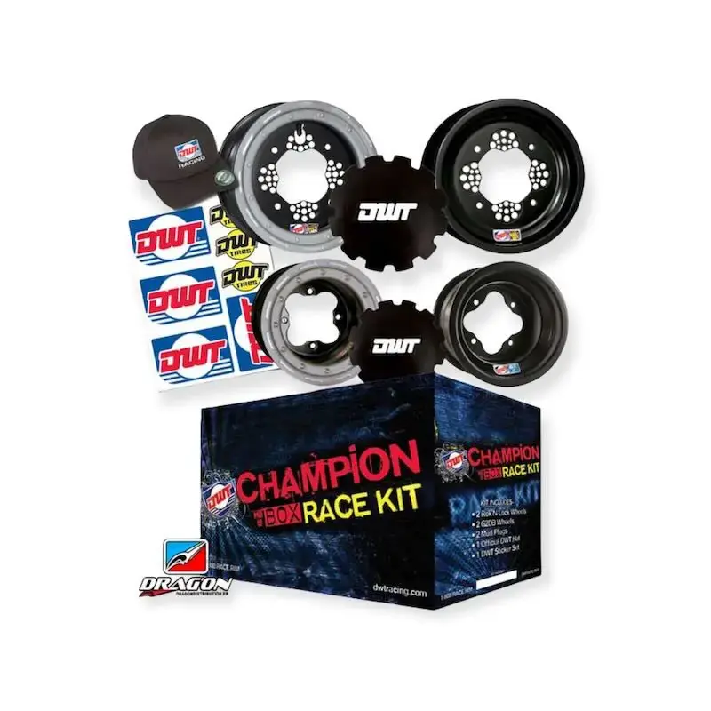 PACK CHAMPION WORCS DWT YAMAHA BEADLOCK 10X5 4+1 4X156 et BEADLOCK 9X8 3+5 4X115 Usine Directe
