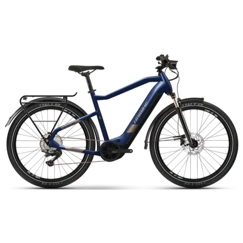 Seulement Aujourd&rsquo;hui HAIBIKE – Trekking 7 – Taille XL – Bleu et Sable