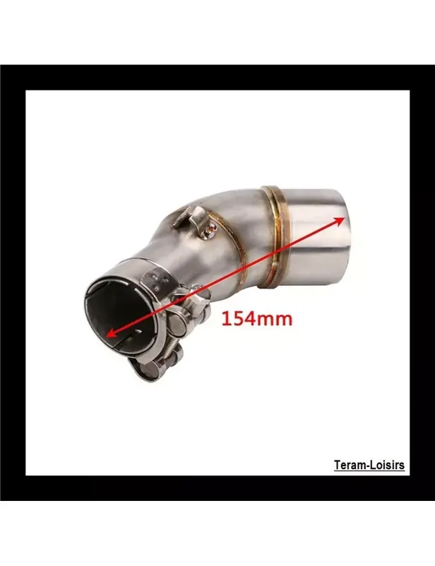 Achat Immédiat Tube Manchon Raccord de Silencieux pour Kawasaki 650 Versys de 2006 à 2014