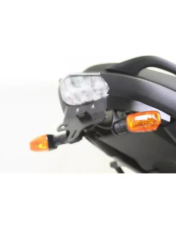 Support de plaque R&G RACING noir Kawasaki Versys 650 Vente Directe