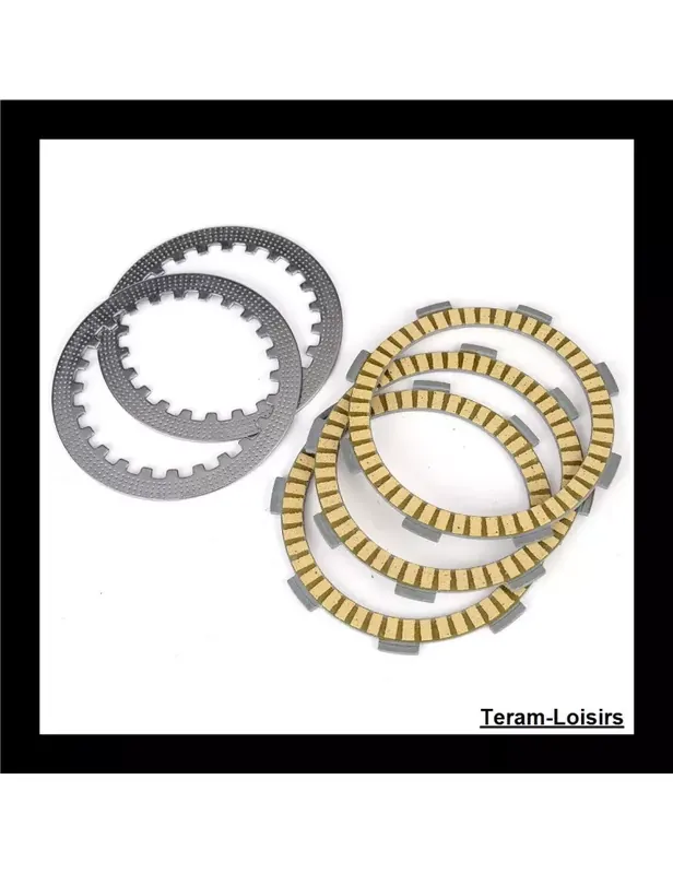 Kit Disques garnis + lisses Embrayage pour HONDA NSR 50 SK/SP/SR/SS Meilleure Vente