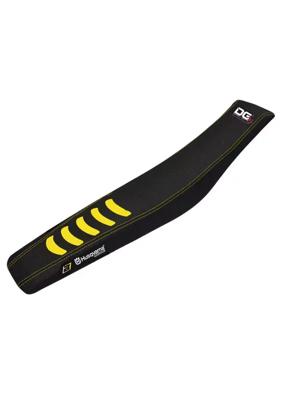 Housse de selle BLACKBIRD Double Grip 3 noir/jaune Husqvarna Expédition Rapide