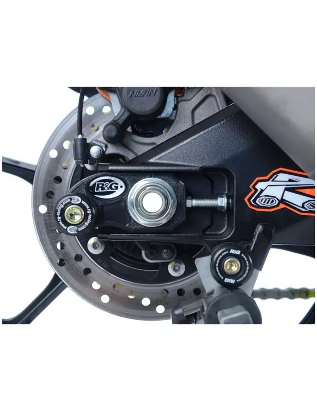 Top Vente Pions de bras oscillant avec platine R&G RACING noir BMW G310R