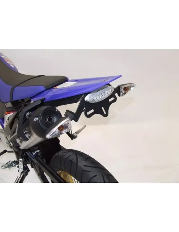 Prix Réduit Support de plaque R&G RACING noir Yamaha WR125R/X