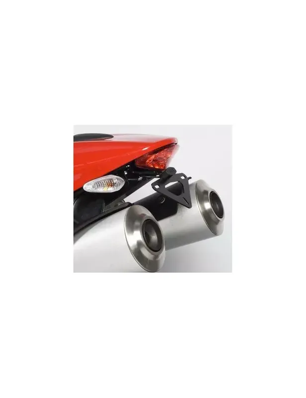SUPPORT DE PLAQUE R&G RACING NOIR POUR MONSTER 696, 796, 1100 '08-11 Haute Qualité