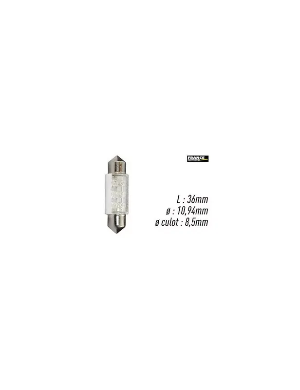 AMPOULE BLANCHE TYPE S8,5D/C5W Marque