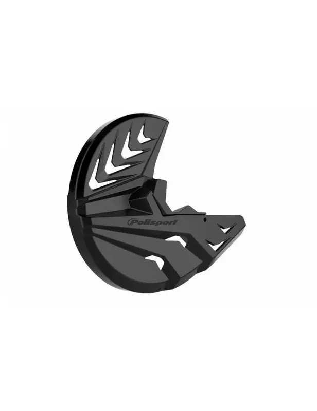 Vente Directe Protection de bas de fourche + disque POLISPORT noir Honda CRF450/250R