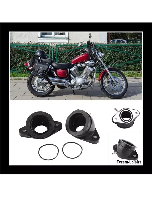 Usine Directe Pipe Admission Carburateur pour Yamaha XV 500 Virago de 1992 à 1998 NEUF