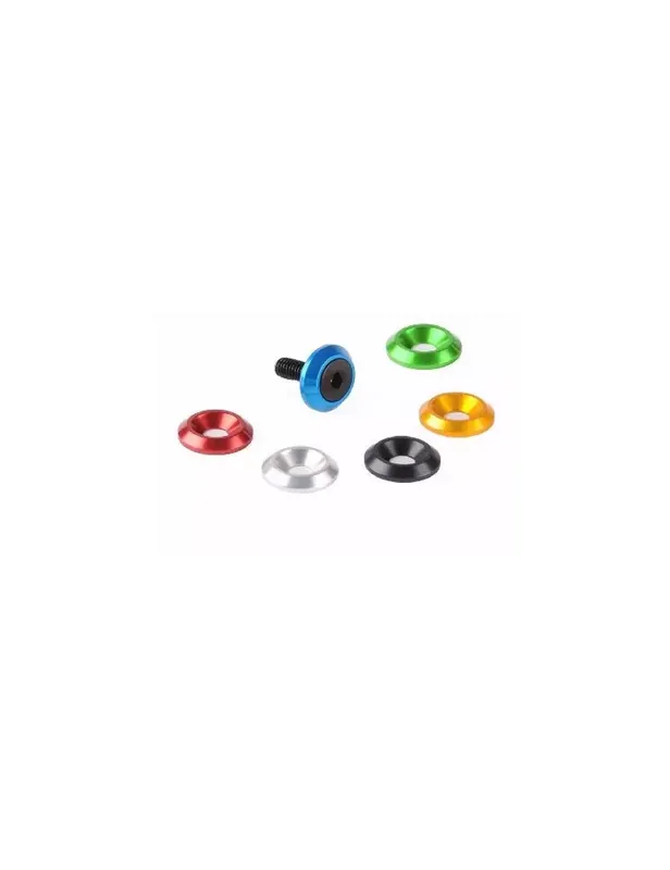 Kit vis LIGHTECH vis M8x30 noir + rondelle conique Ø8/25 vert Nouveauté