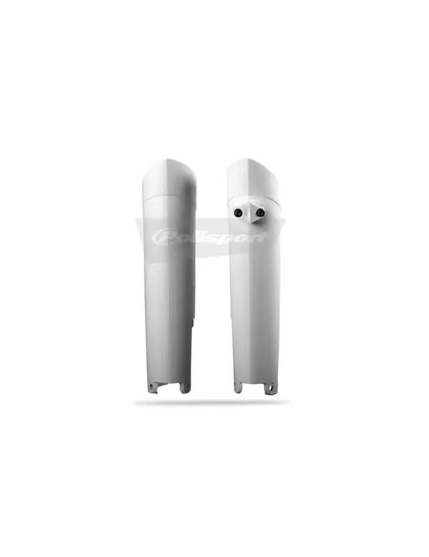 Protections de fourche POLISPORT couleur origine (11-14) blanc KTM SX/SX-F Offre Limitée