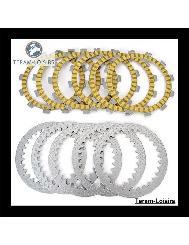 Kit Disques garnis + lisses Embrayage pour Suzuki DR 200 de 1986 1987 1988 1989 Acheter Direct