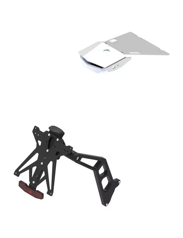 Expédition Rapide Kit support de plaque réglable LIGHTECH noir BMW R Nine T