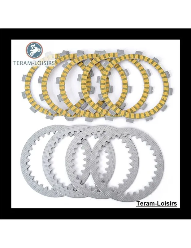 Quantité Limitée Kit Disques garnis + lisses Embrayage pour Suzuki TS 100 ERN à partir de 1979