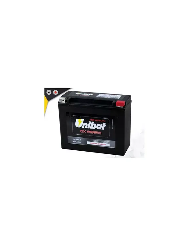 Vente Directe Batterie Unibat CX24HL – Super renforcé activé en Usine.