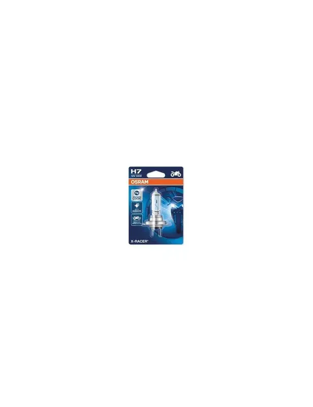 AMPOULE OSRAM H7 X-RACER +20% Commander Maintenant