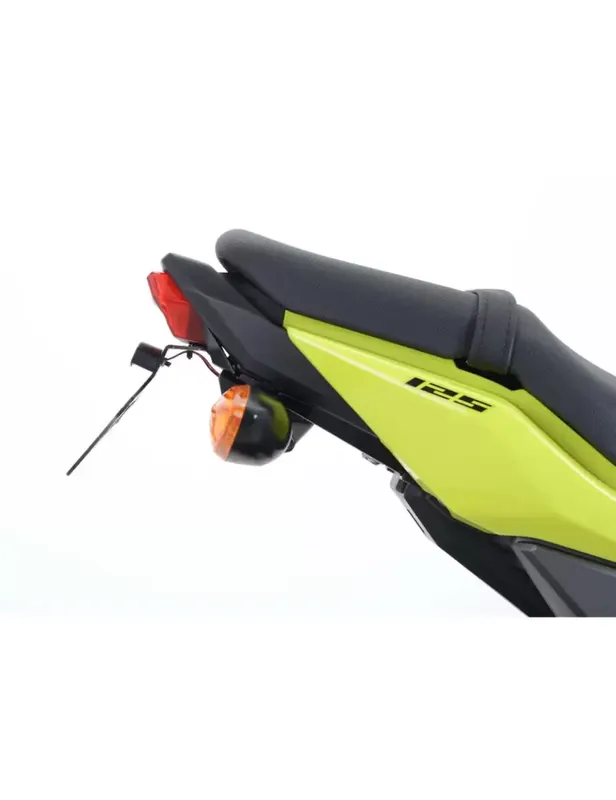 Support de plaque R&G RACING noir compatible clignotants origine Honda MSX125 Populaire