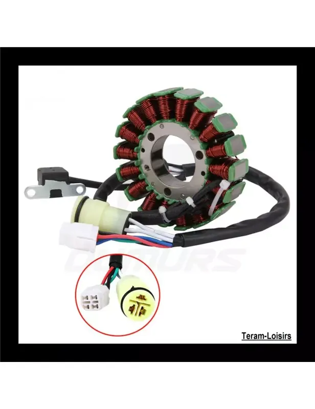 Promotion Saisonnière Stator Allumage Alternateur pour Yamaha YFM 350 FGIH Kodiak Hunter 2008 à 2011