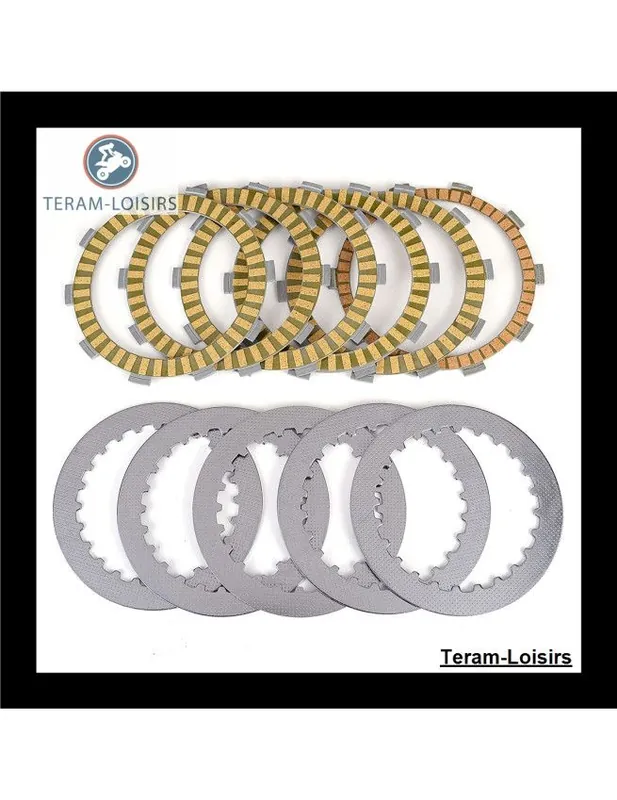 Kit Disques garnis + lisses Embrayage pour Honda VT 500 ED/EF de 1983 1984 1985 Dernière Chance