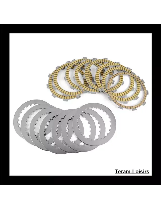 Kit Disques garnis + lisses Embrayage pour BENELLI BN 600 R de 2014 à 2015 Jusqu'à Épuisement Des Stocks
