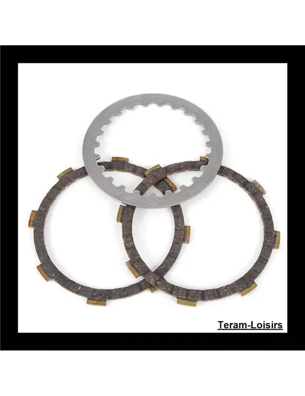 Kit Disques garnis + lisses Embrayage pour YAMAHA RD 50 à partir de 1986 Expédition Rapide