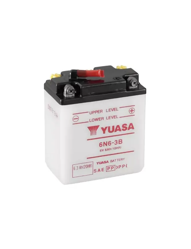 Acheter Direct Batterie YUASA 6N6-3B conventionnelle
