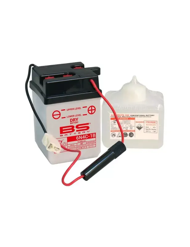 Bon Plan Batterie BS BATTERY 6N4C-1B conventionnelle livrée avec pack acide