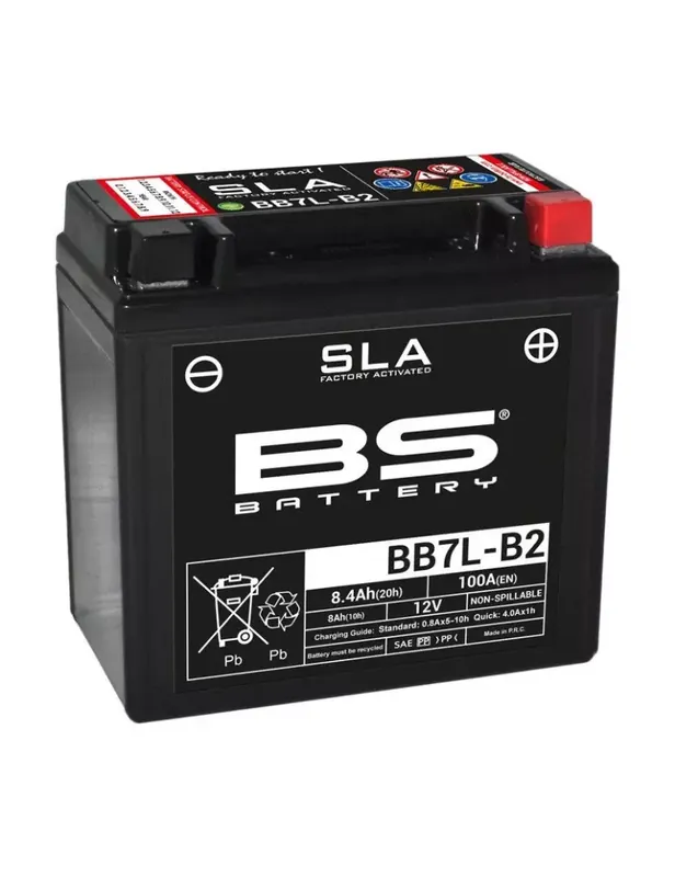 Promotion Saisonnière Batterie BS BATTERY BB7L-B2 SLA sans entretien activée usine