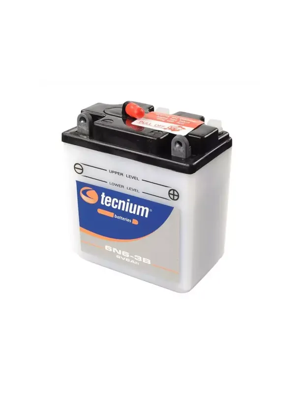 Achetez Aujourd&rsquo;hui Batterie TECNIUM 6N6-3B conventionnelle livrée avec pack acide
