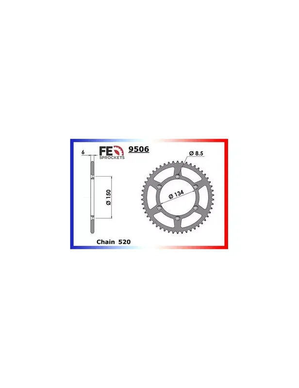 Petit Prix COUR AC KDX175-KX250/83A07 43 520
