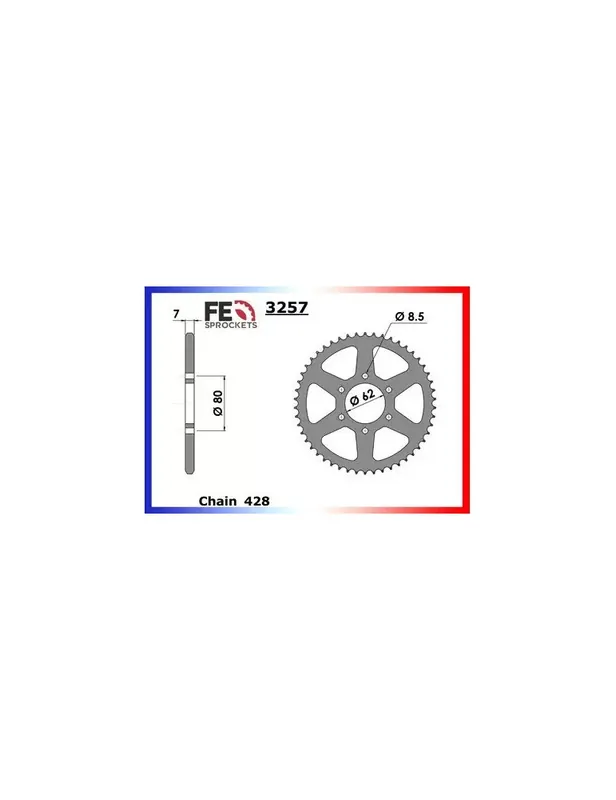 XT.350'85/93 – TW.200'89/06 49 428 Expédition Rapide