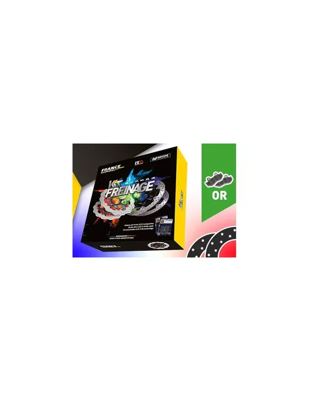Offre Spéciale Kit Freinage FRANCE EQUIPEMENT – AP RACING Composé de 2 Disques