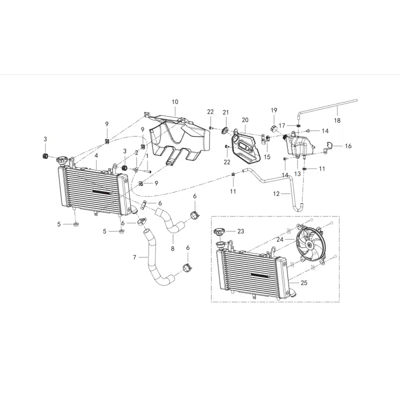 Refroidissement 3 – SILENTBLOC QJ Commande En Gros