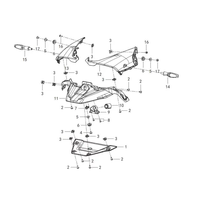 Expédié Aujourd&rsquo;hui Clignotants Avant 3 – ECROU CAGE M5 QJ