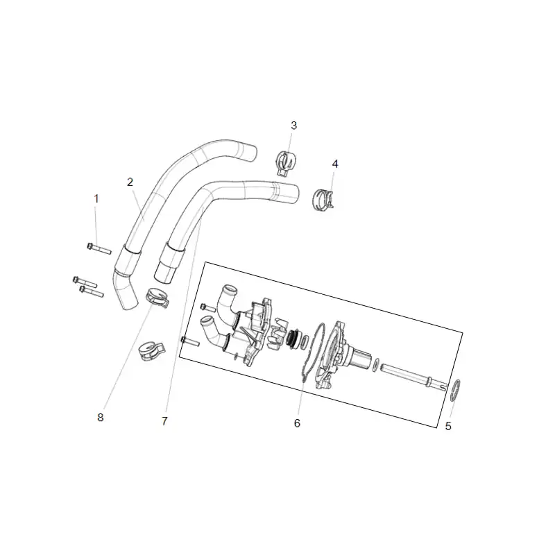 Paiement Sécurisé Pompe à Eau 1 – VIS M6X35 QJ