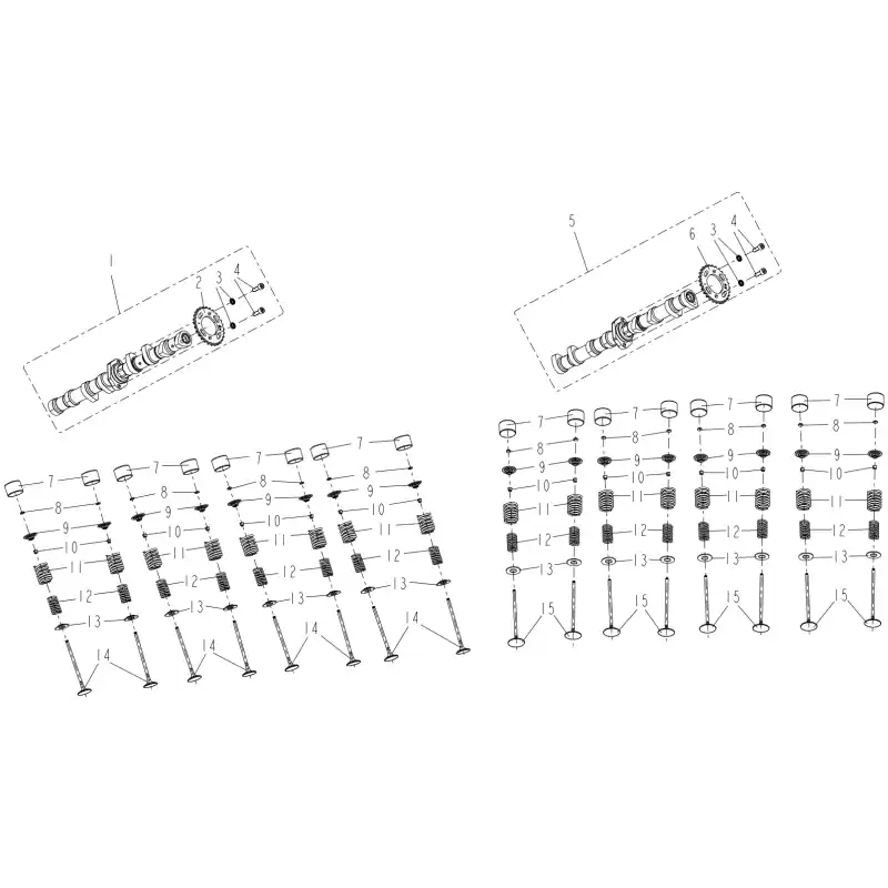 Satisfait Ou Remboursé Arbre à Came / Soupapes 1 – ARBRE A CAMES ECH COMPL SRK921