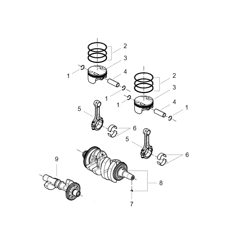 Populaire Vilebrequin / Pistons 1 – CIRCLIP