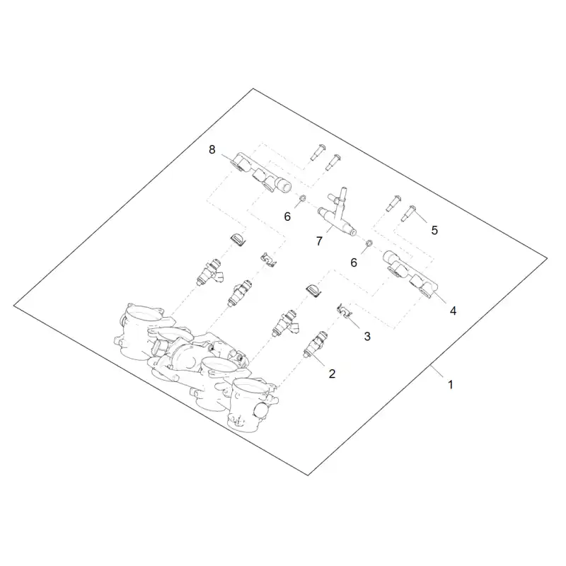 Meilleur Prix Système d'Injection 1 – CORPS INJECTION COMPLET SRK921RR