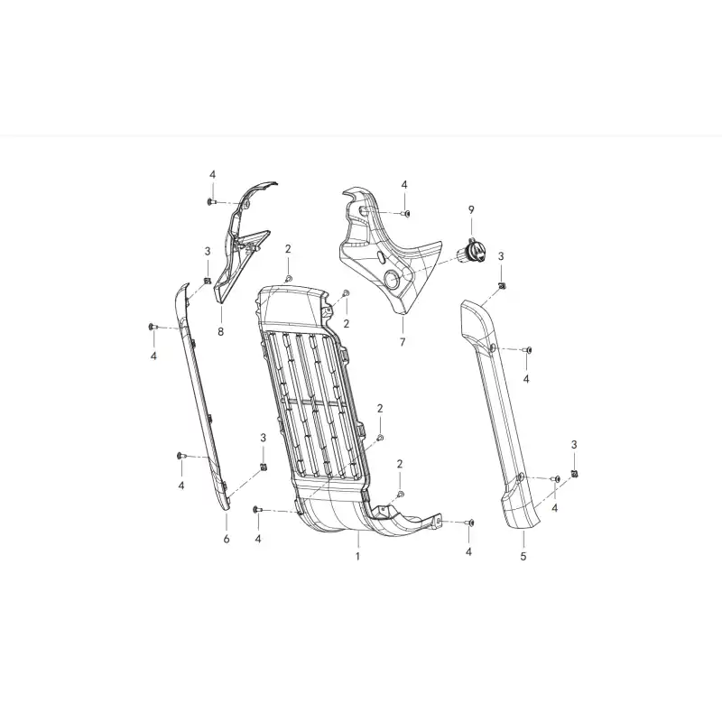 Cache Radiateur 4 – VIS M6X15 QJ Must-Have