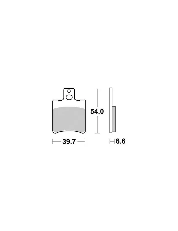 Acheter En Ligne Plaquettes de frein avant Kyoto Booster MBK 50cc