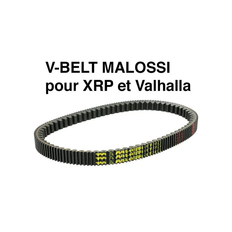 Courroie Malossi Kevlar compatible variateur Valhalla & JCosta XRP pour Yamaha TMAX Dernière Chance