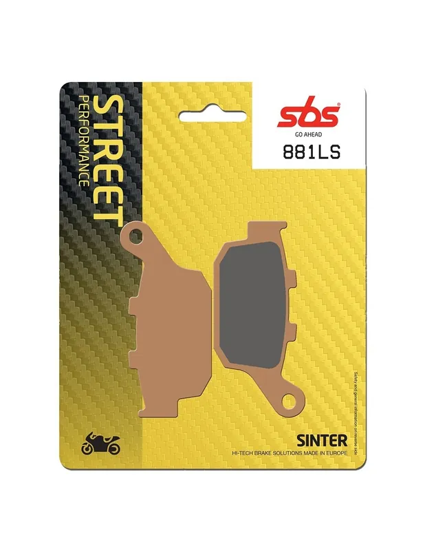Plaquettes de frein ARRIERE SBS Honda Forza 750 (Metal fritté) Populaire
