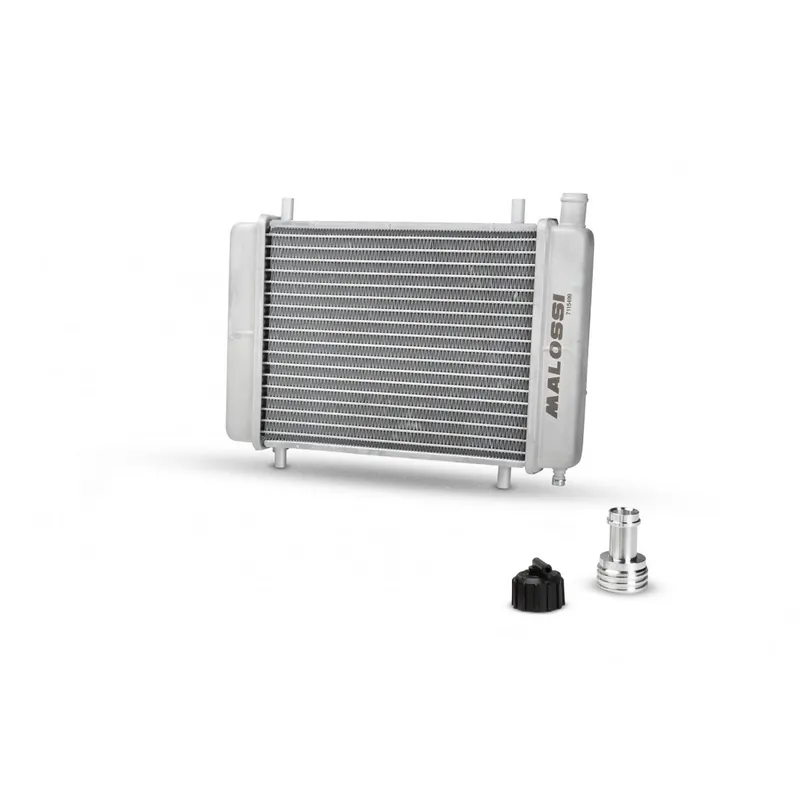Radiateur d&rsquo;eau NU Malossi MHR Piaggio Zip 50 2t LC SP1 SP2 Haute Qualité