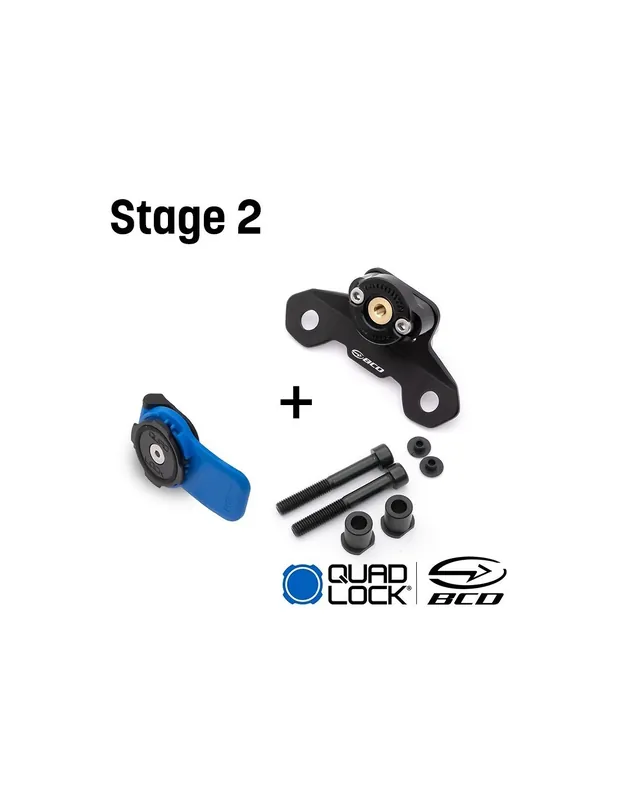 Support téléphone BCD TMAX 560 22-26 (avec fixation et Quad Lock) Authentique