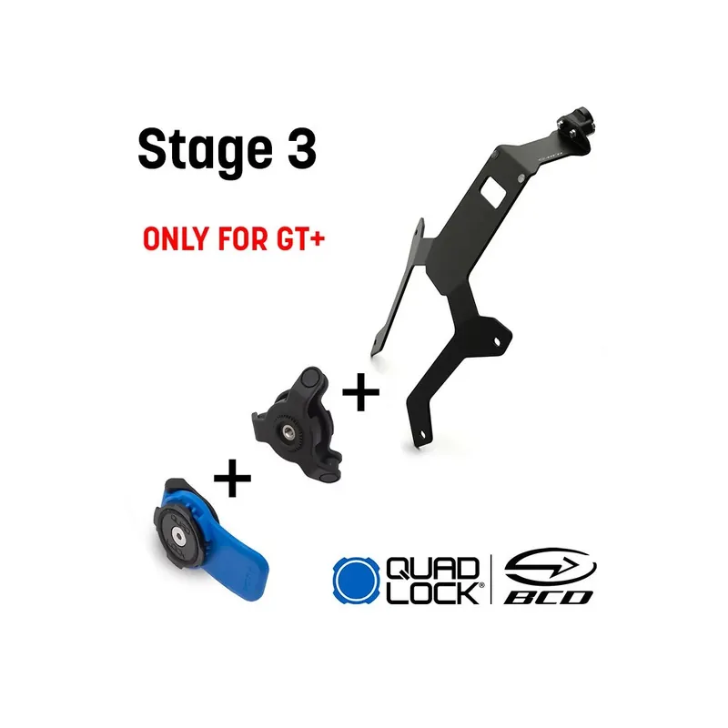 Marque Support Quadlock BCD Yamaha Tracer 9 GT+ (Version STAGE 3)