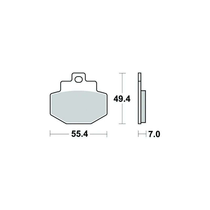 Meilleur Choix Plaquettes de frein Perfect ARRIERE Vespa GTS 300 /HPE / GTS Super 300 /HPE